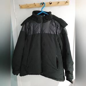 Addition-Elle 2X - Black Ski-Style Winter Jacket "Livik" Line/Brand